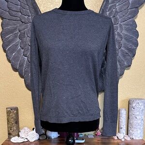 Lululemon Open Back Knit Thin Sweater